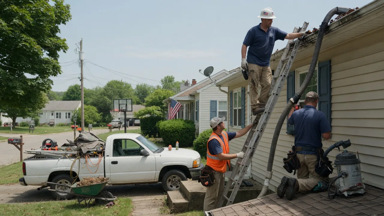 Gutter Installation in Willisville, IL near me